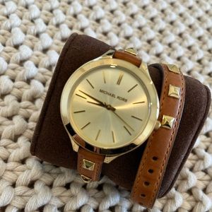 Michael Kors wrap around watch